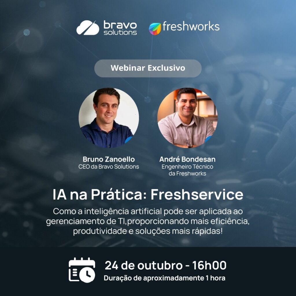 Webinar IA na Prática - Freshservice