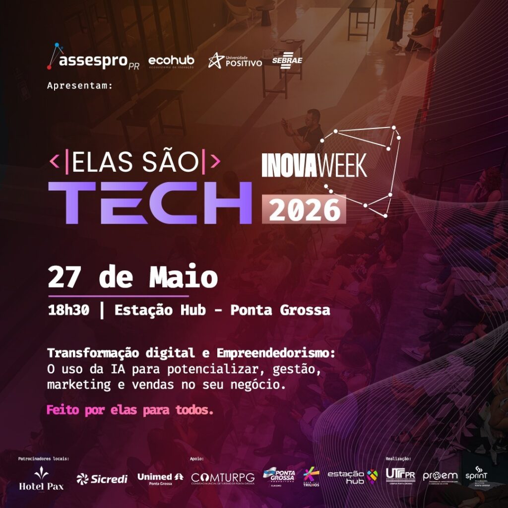 ElasSãoTech - Transformação digital e Empreendedorismo: O uso da IA para potencializar gestão, marketing e vendas no seu negócio