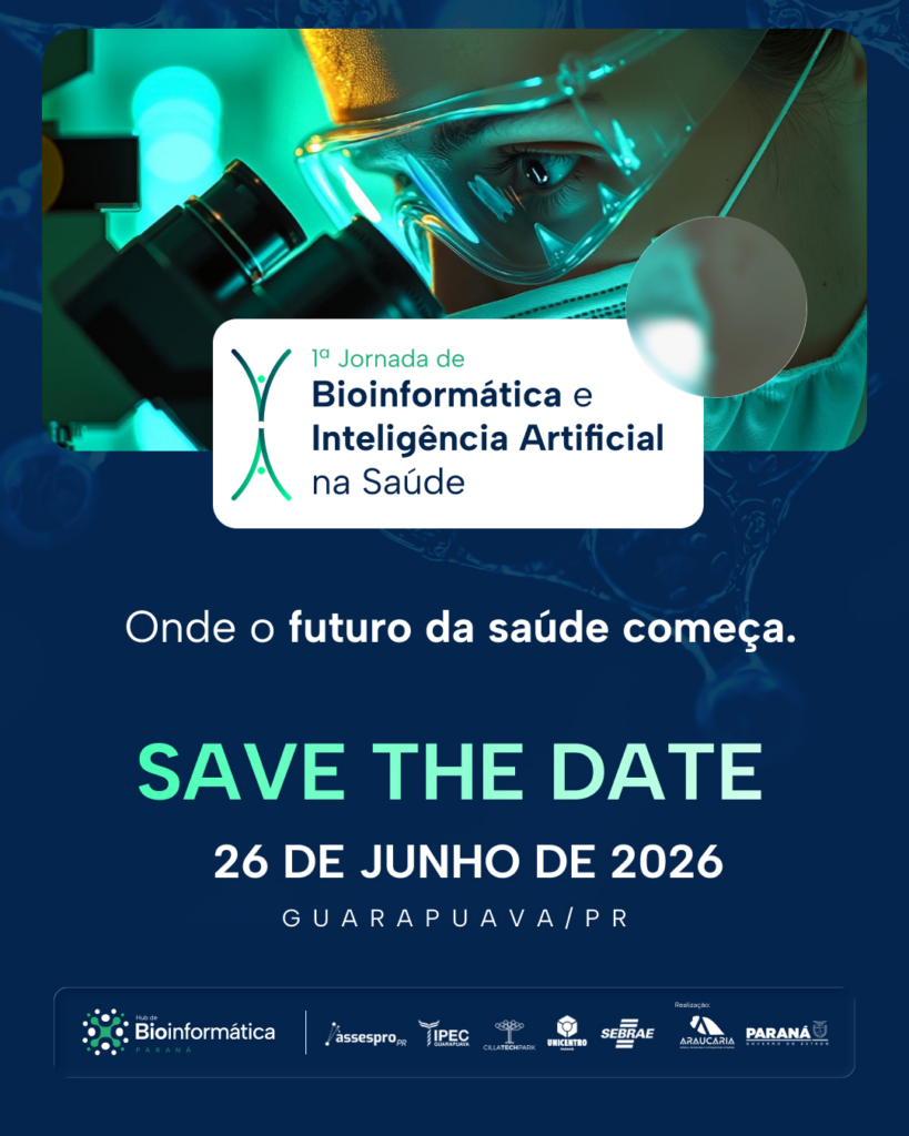 1ª Jornada de Bioinformática e Inteligência Artificial na Saúde